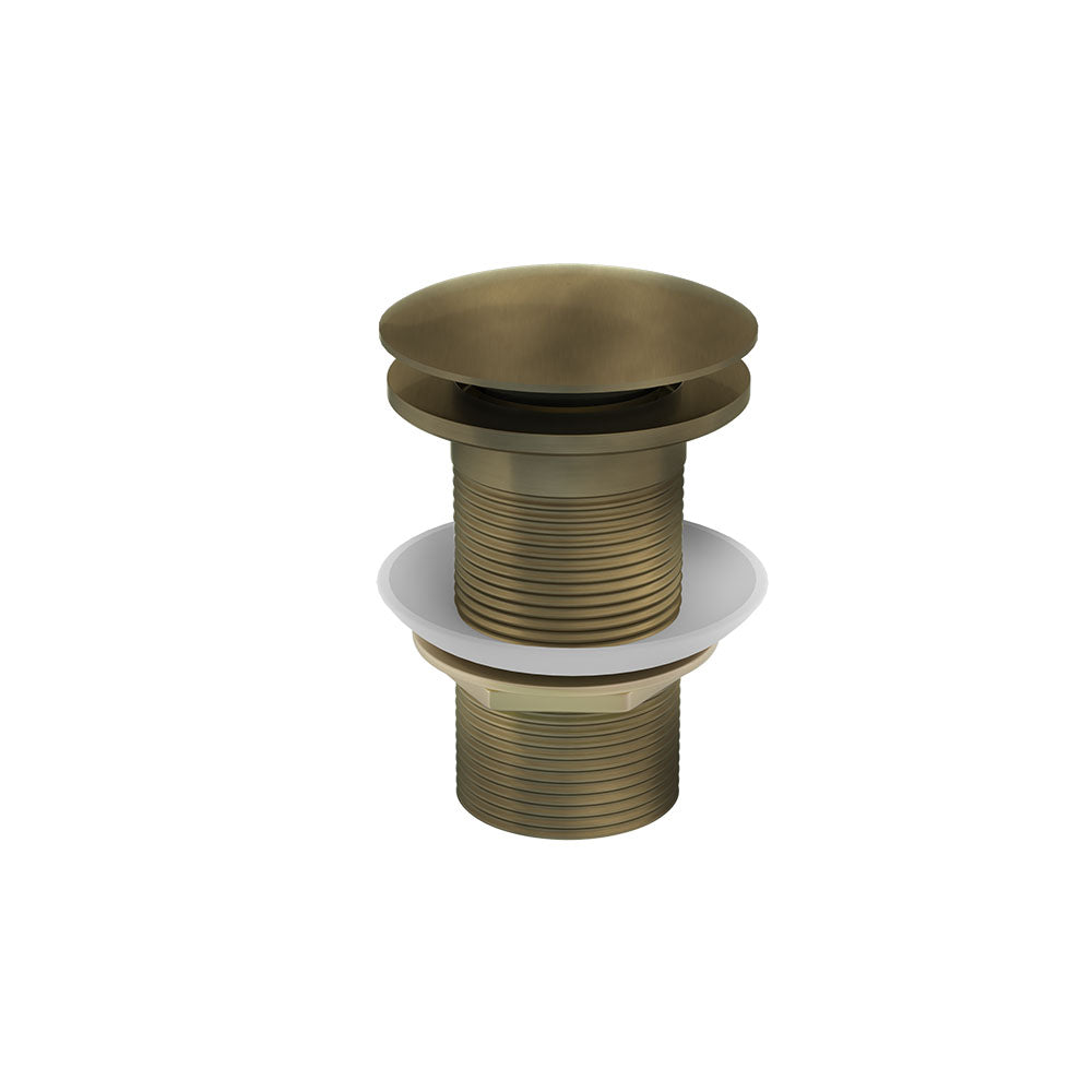 Click Clack Basin Waste-Antique Bronze-Allied