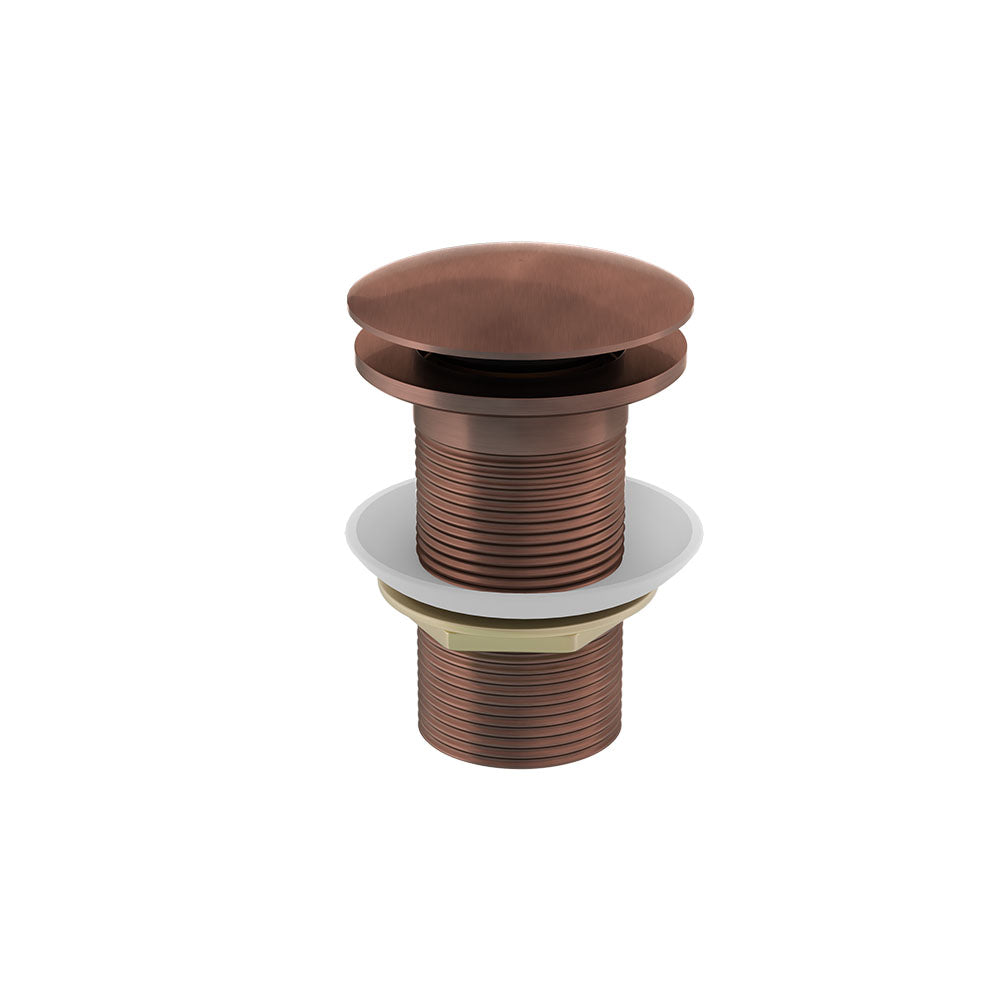 Click Clack Basin Waste-Antique Copper-Allied