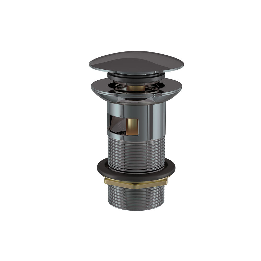 Click Clack Basin Waste-Black Chrome-Allied-4