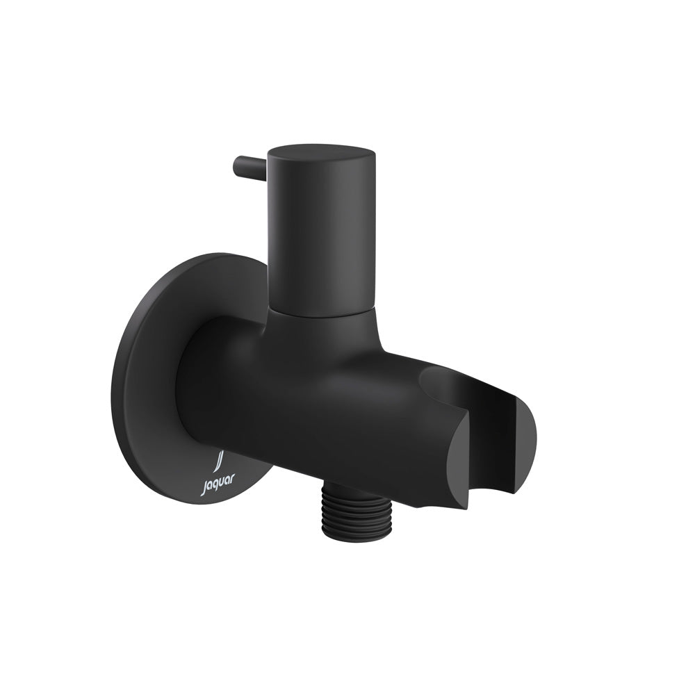 Round Wall Outlet-Black Matt-Allied