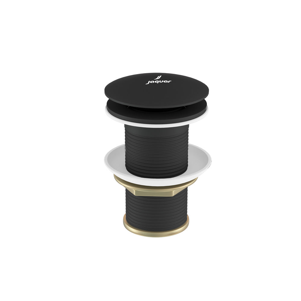 Click Clack Basin Waste-Black Matt-Allied