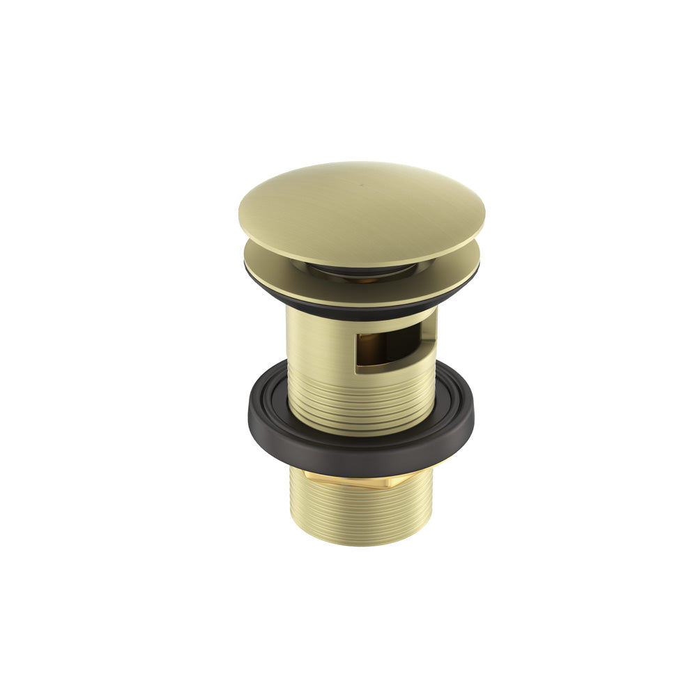 Click Clack Basin Waste - Brass Matt-Allied-6