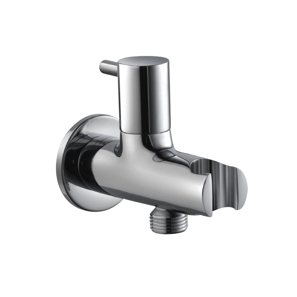 Round Wall Outlet-Chrome-Allied