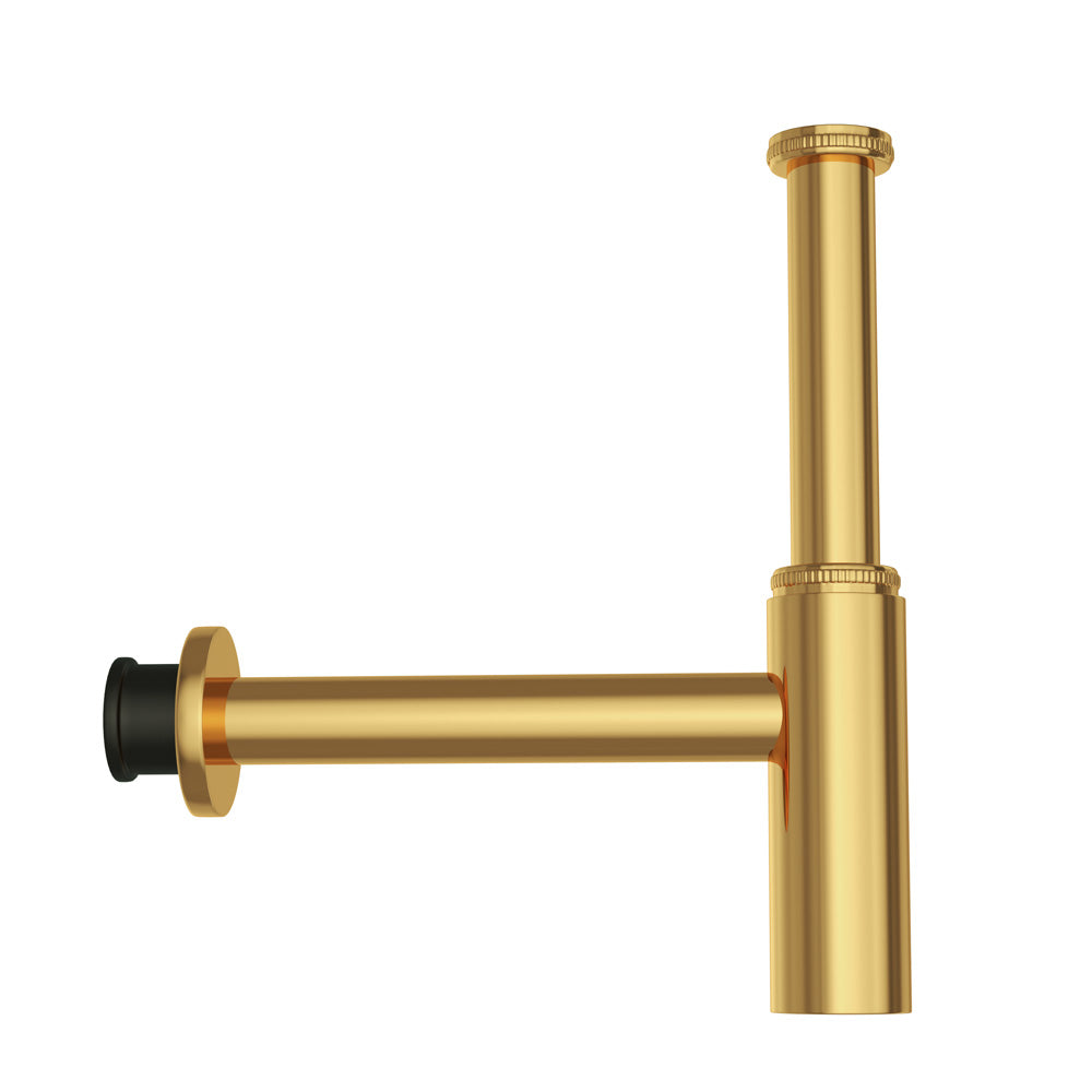 Contemporary Bottle Trap - Gold Bright PVD-Allied-1
