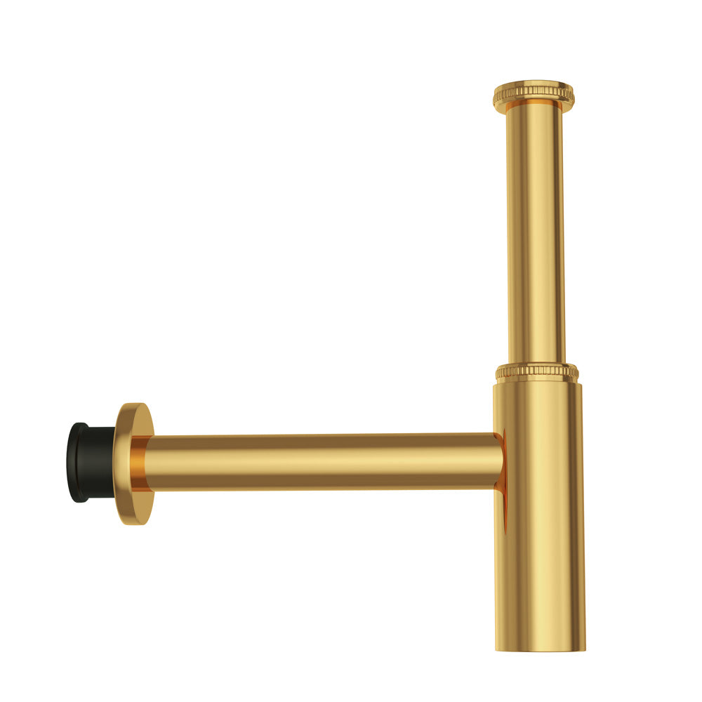Contemporary Bottle Trap-Gold Bright PVD-Allied