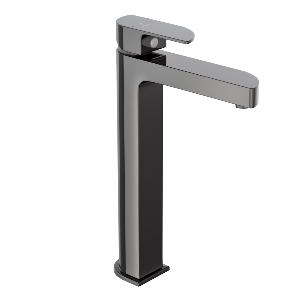 Extended Mono Basin Mixer-Black Chrome-Alive