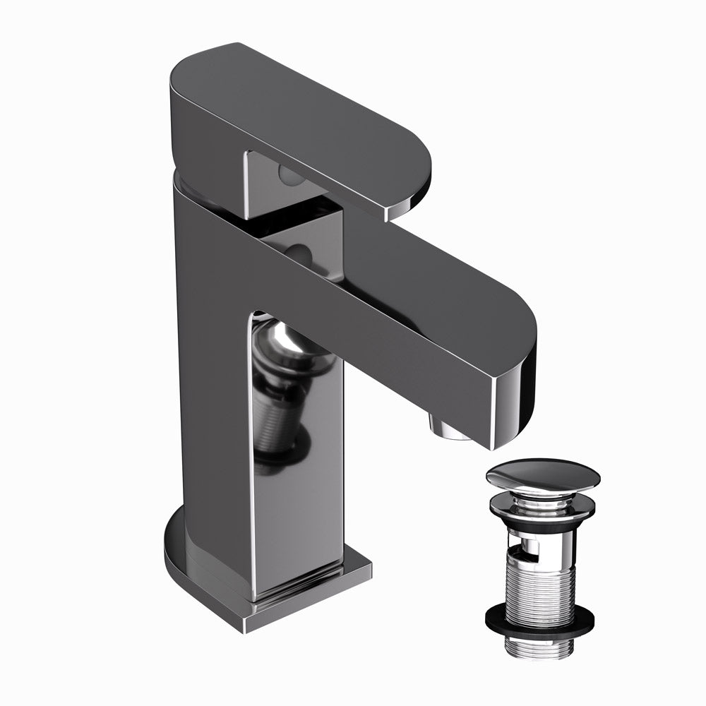 Mono Basin Mixer-Black Chrome-Alive