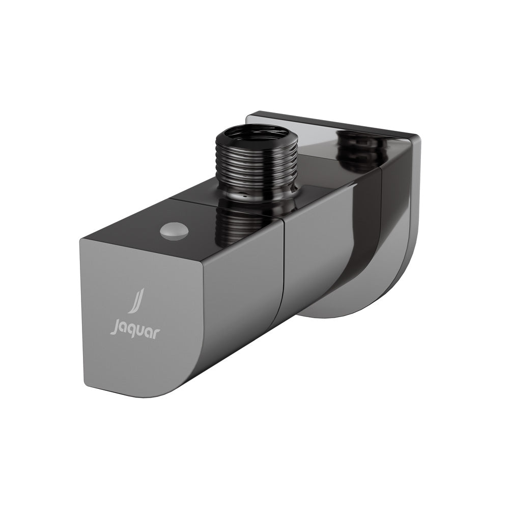 Wall Mounted Stop Valve-Black Chrome-Alive
