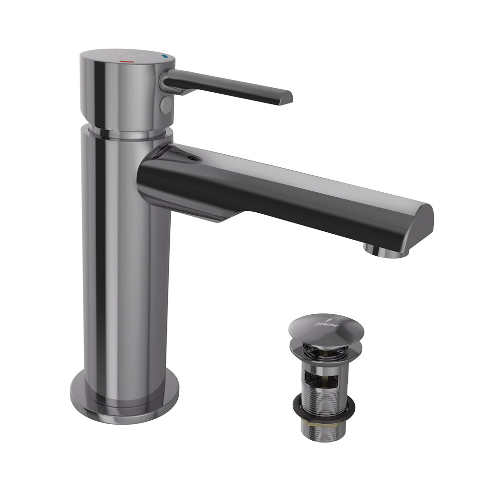 Mono Basin Mixer - Black Chrome-Florentine-Prime