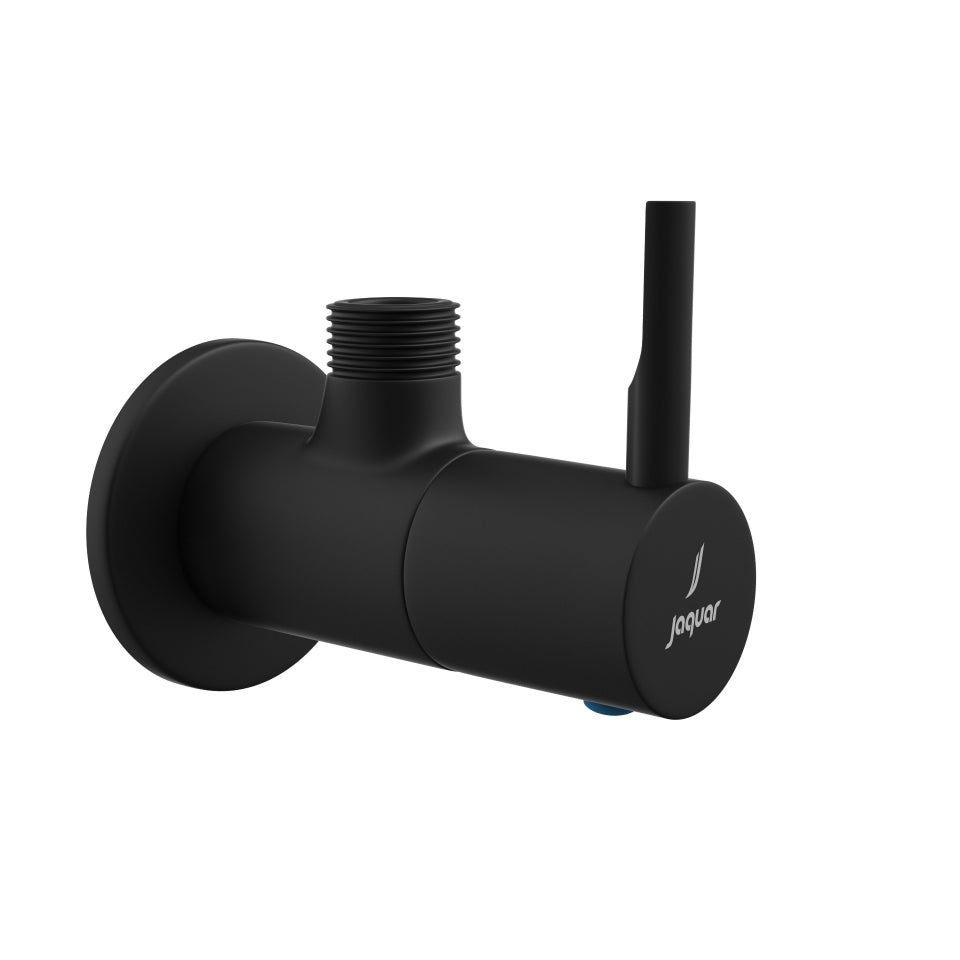Wall Mounted Stop Valve for Douche Kit-Black Matt-Florentine-Prime