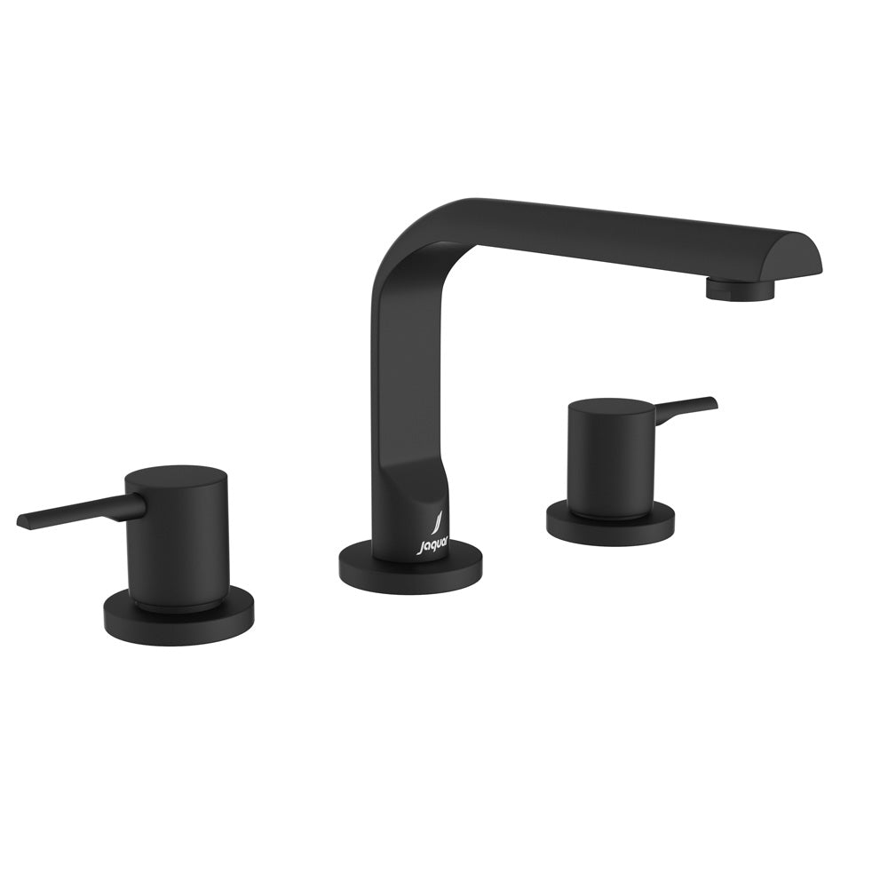 3-Hole Basin Mixer-Black Matt-Florentine-Prime