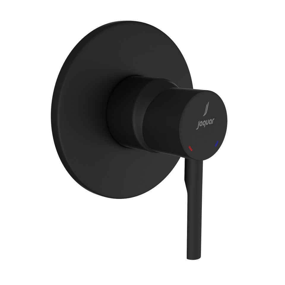 Manual Single outlet Mixer Trim Kit-Black Matt-Florentine-Prime
