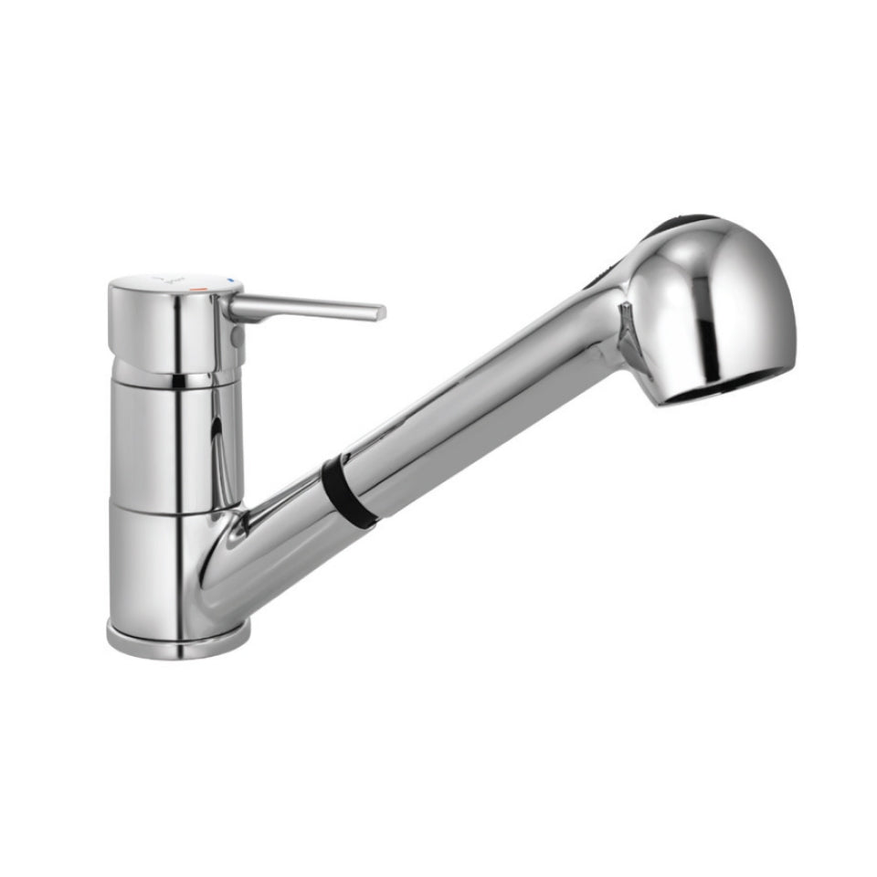 Mono Sink Mixer-Chrome-Florentine-Prime