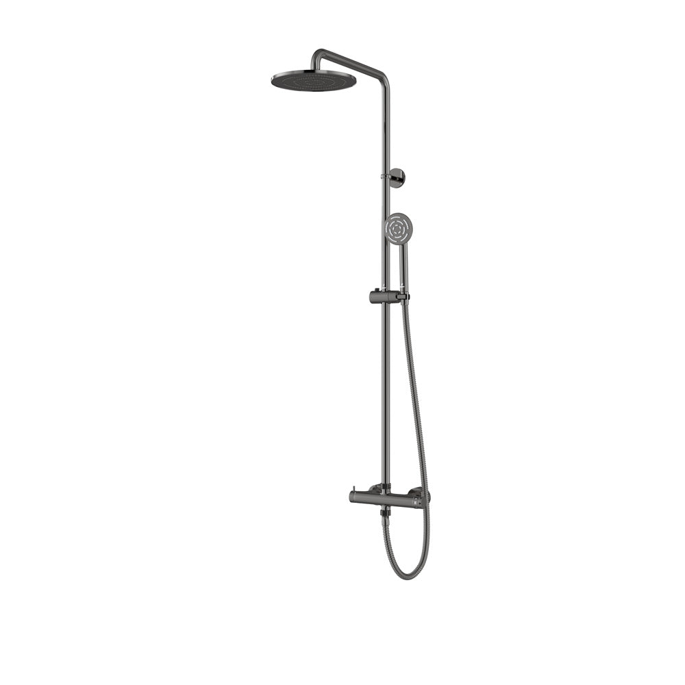 Shower Set - Black Chrome