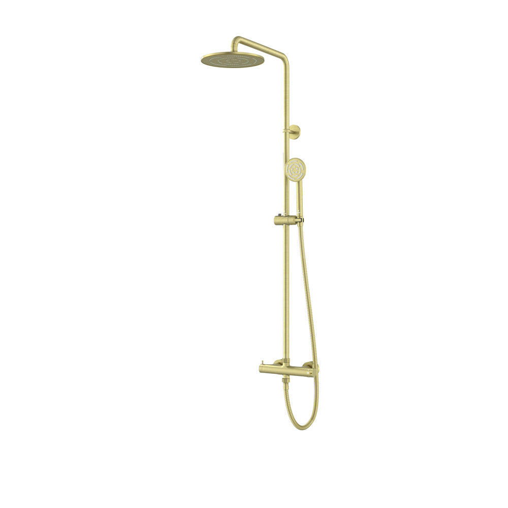 Shower Set - Brass Matt