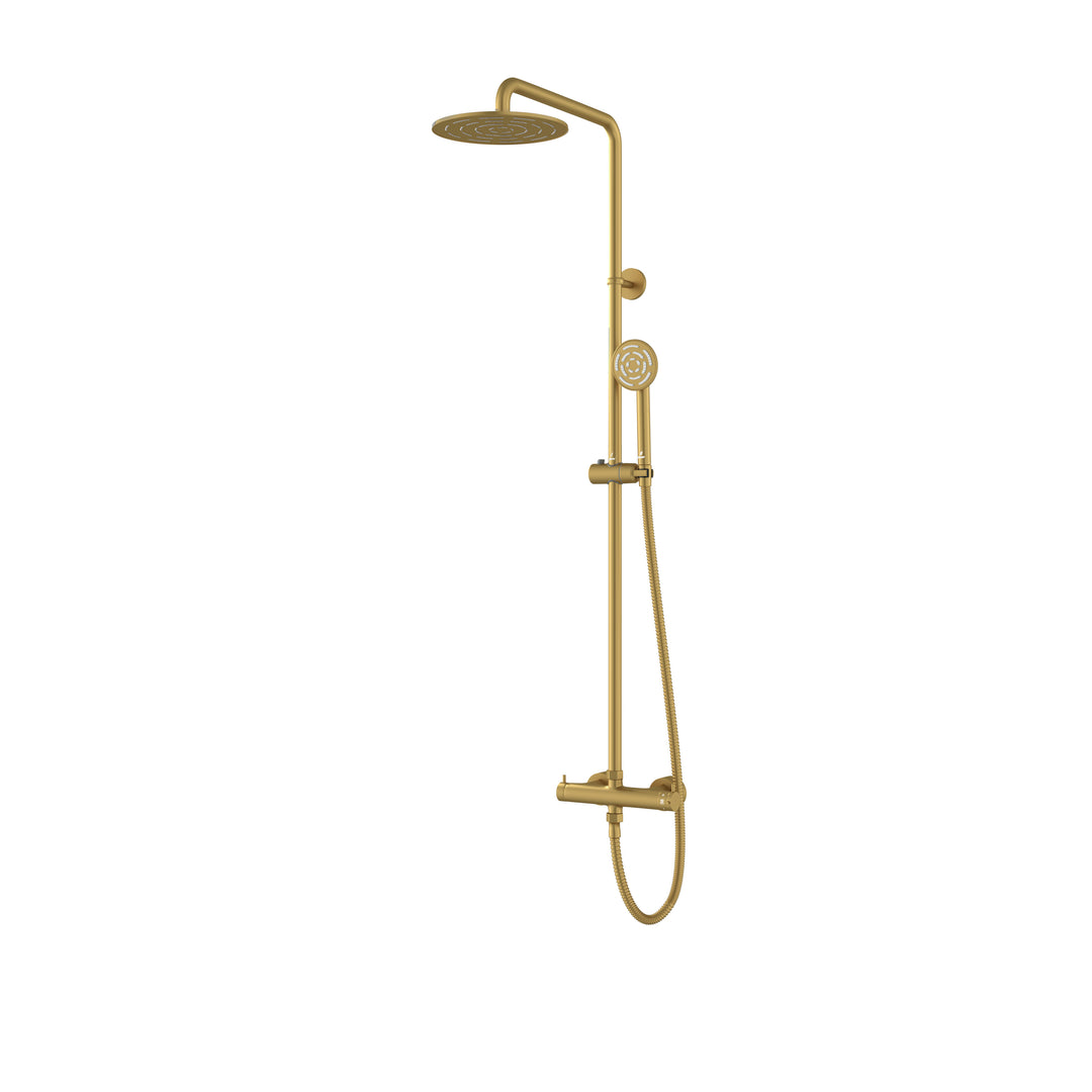 Shower Set - Gold Matt PVD