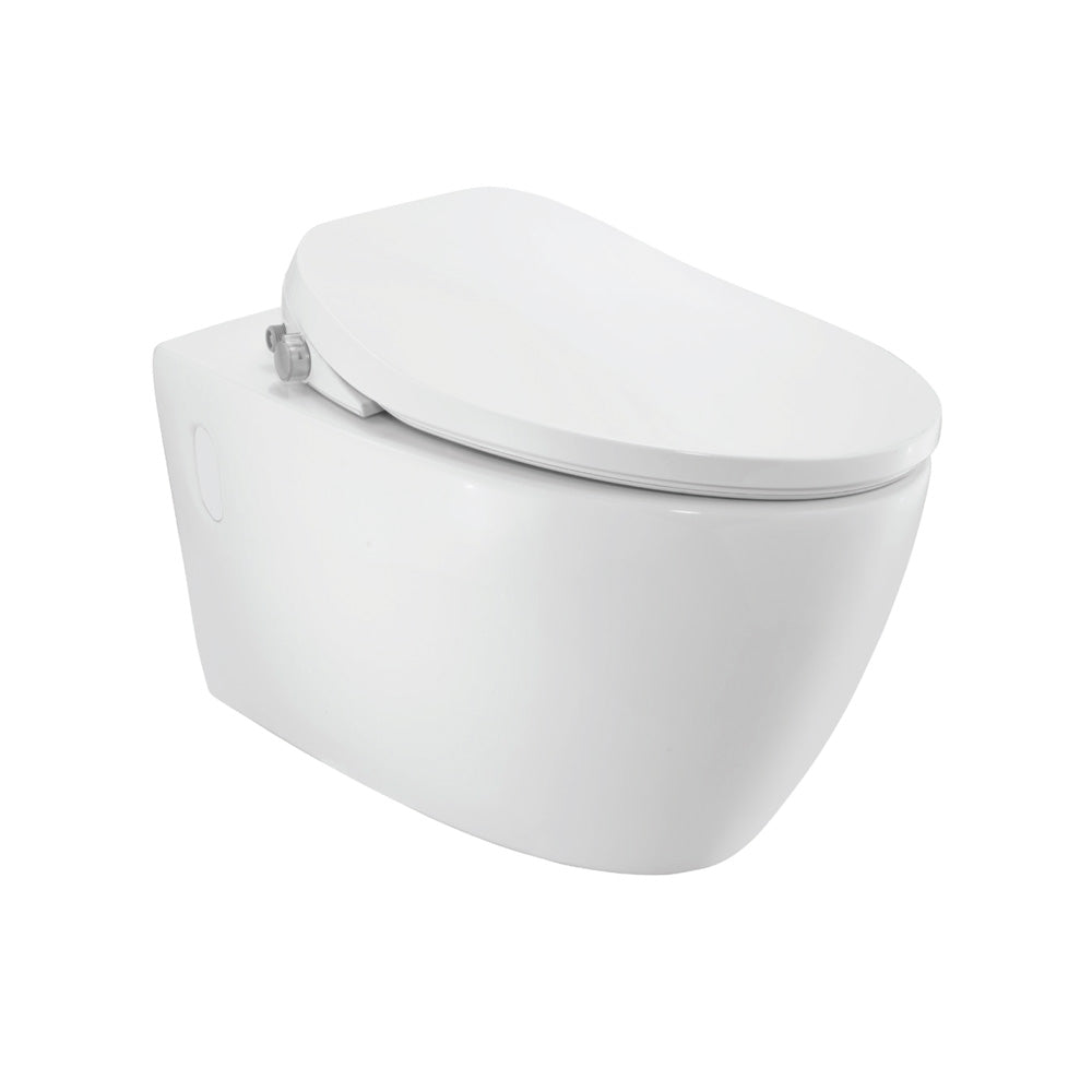 Semi Automatic Wall Hung Toilet - Vignette Bidspa