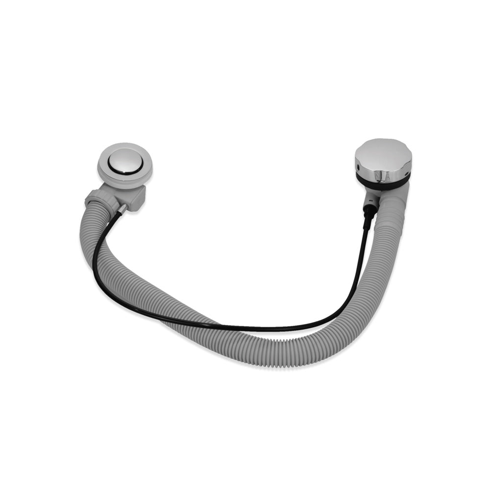 Drain pipe for bath tub 80CM - Black Matt