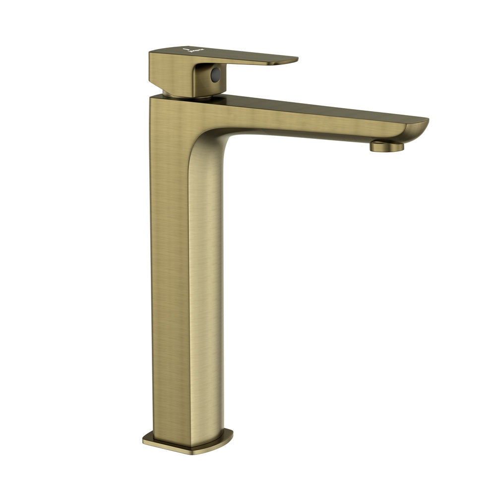 Extended Mono Basin Mixer-Antique Bronze-Kubix-Prime