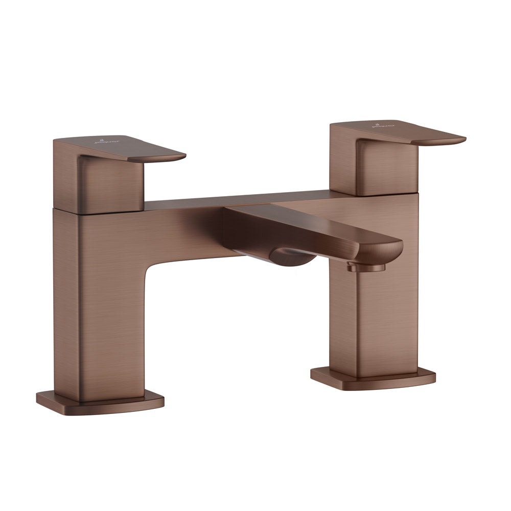 2 Hole H Type Bath Filler-Antique Copper-Kubix-Prime