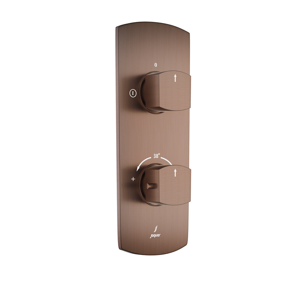 Exposed Body of Thermostatic Shower Mixer 2 way - Kubix Prime