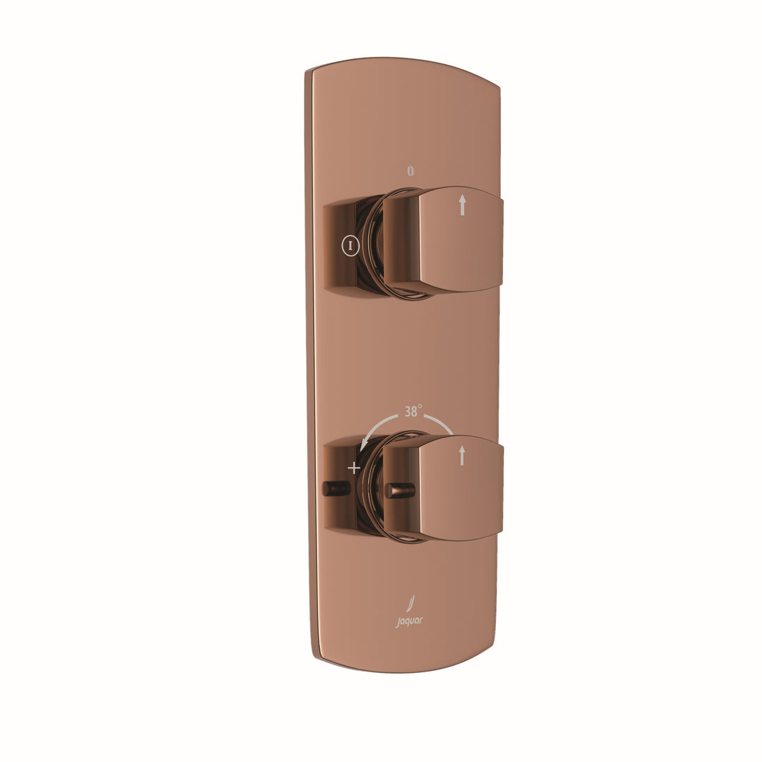 Exposed Body of Thermostatic Shower Mixer 2 way - Kubix Prime