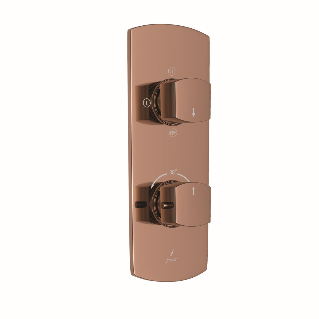 Exposed Body of Thermostatic Shower Mixer 3 way - Kubix Prime