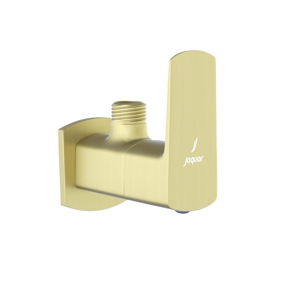 Wall Mounted Stop Valve - Brass Matt-Kubix-Prime