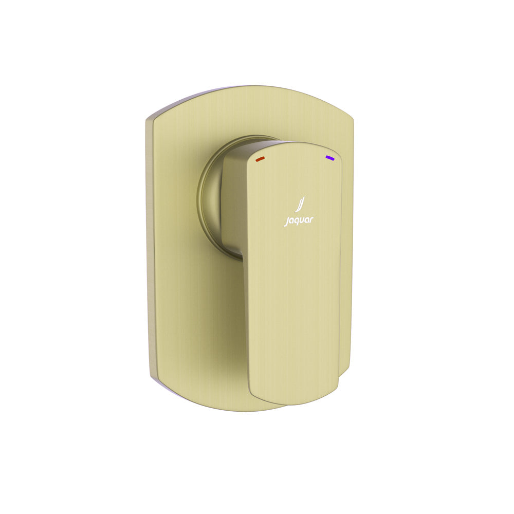 Manual Single Lever Mixer Trim Brass Matt- Kubix Prime