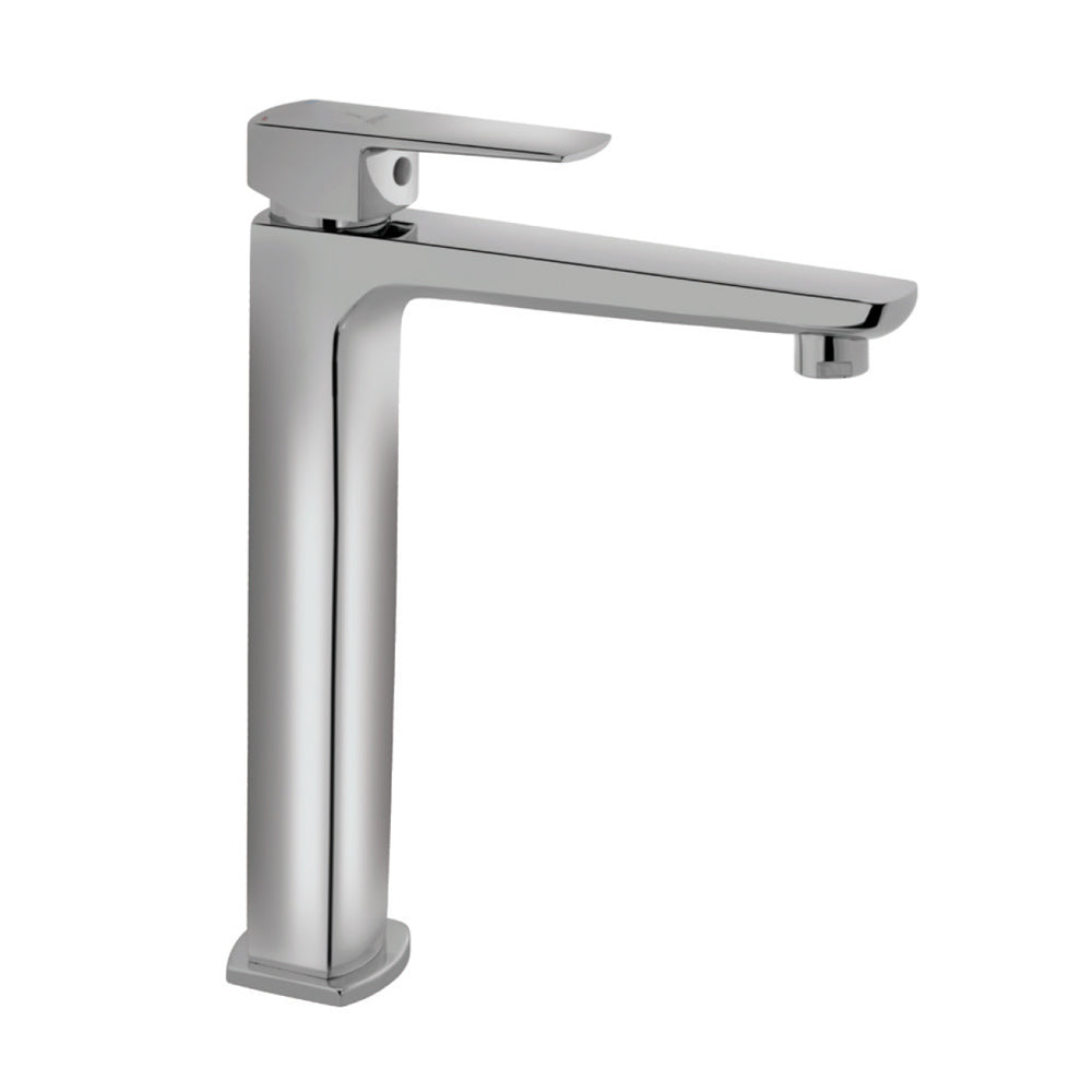 Extended Mono Basin Mixer-Chrome-Kubix-Prime