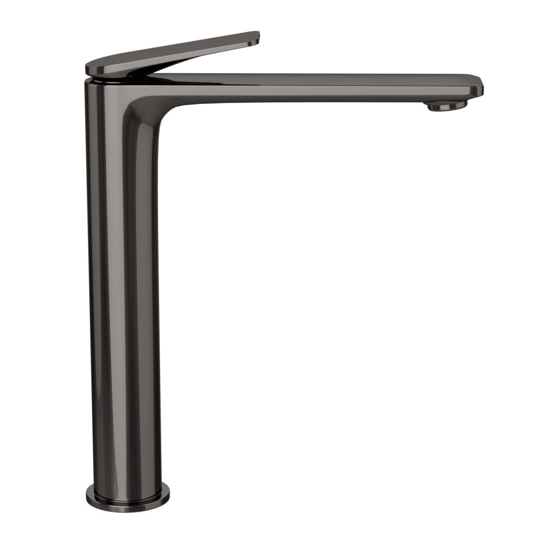 Extended Mono Basin Mixer-Black Chrome-Laguna