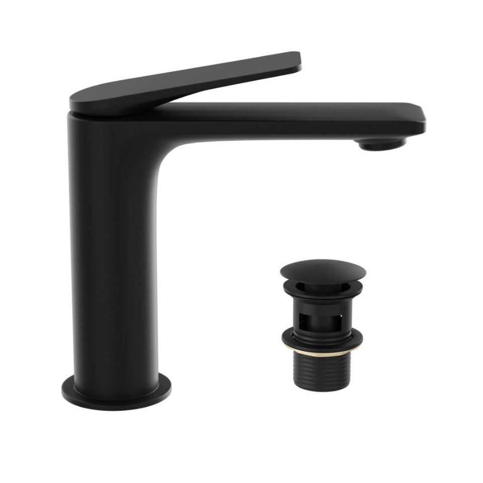 Semi Extended Mono Basin Mixer-Black Matt-Laguna