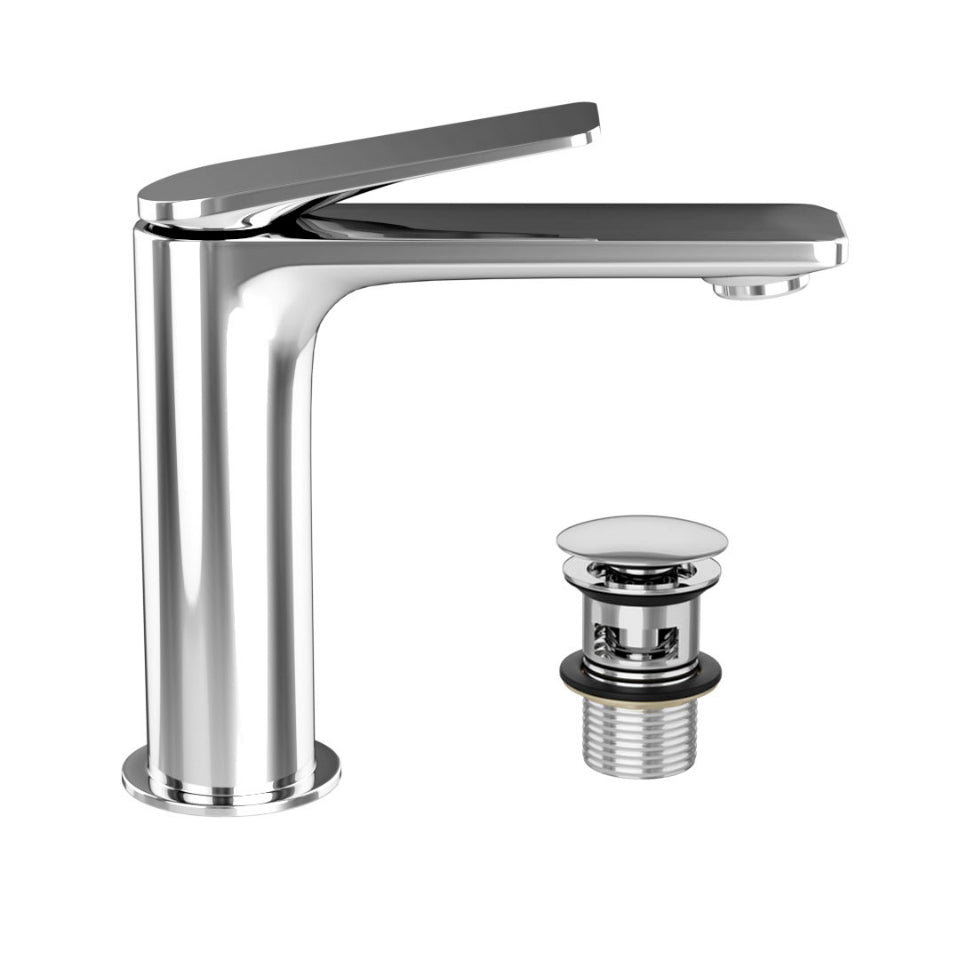Semi Extended Mono Basin Mixer-Chrome-Laguna