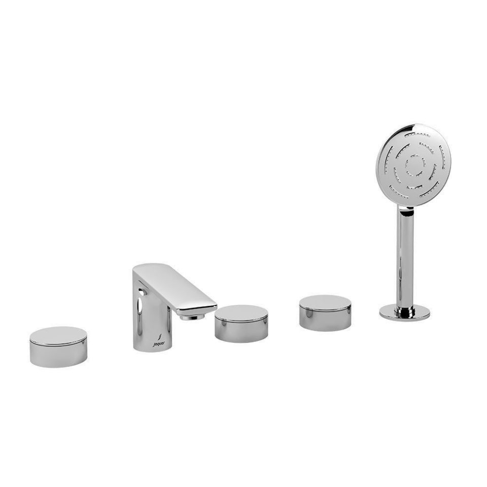 5-Hole Bath & Shower Mixer-Chrome-Laguna