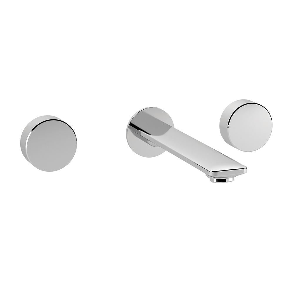 Exposed Part Kit of In-wall 3-Hole Basin Mixer-Chrome-Laguna