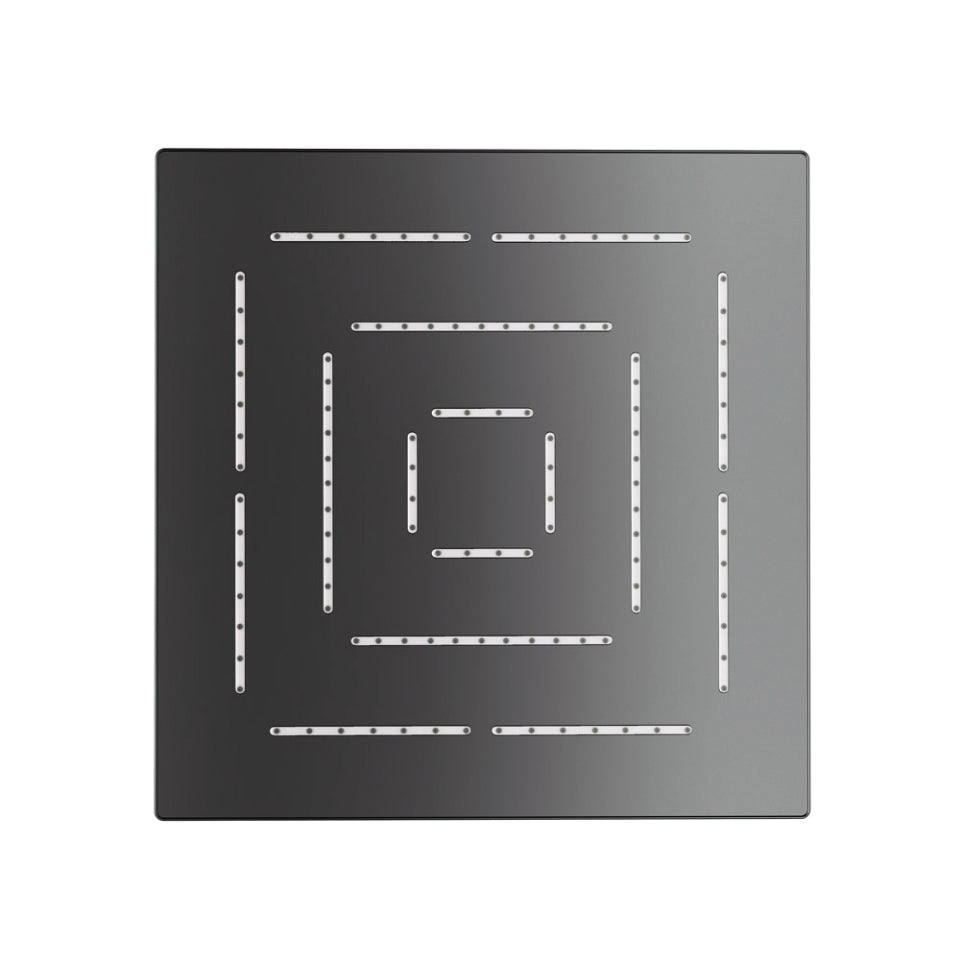 Overhead Shower - Black Chrome
