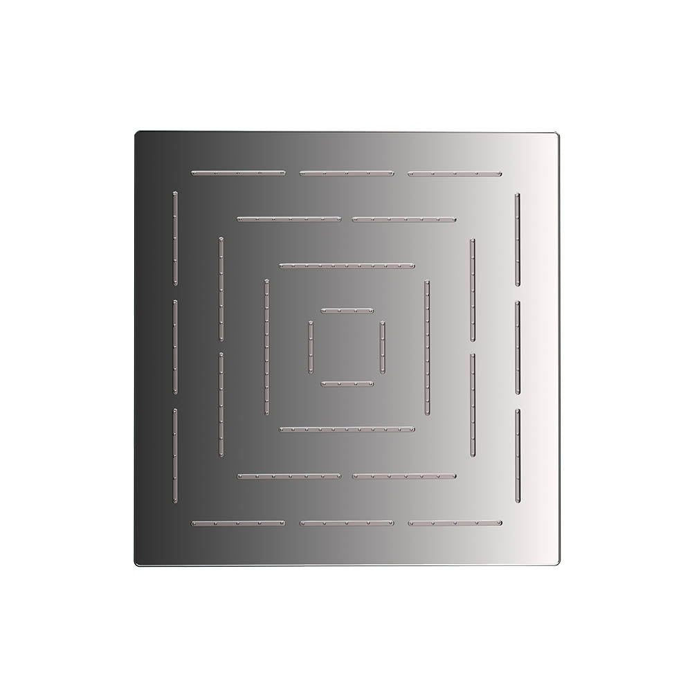 Overhead Shower - Black Chrome