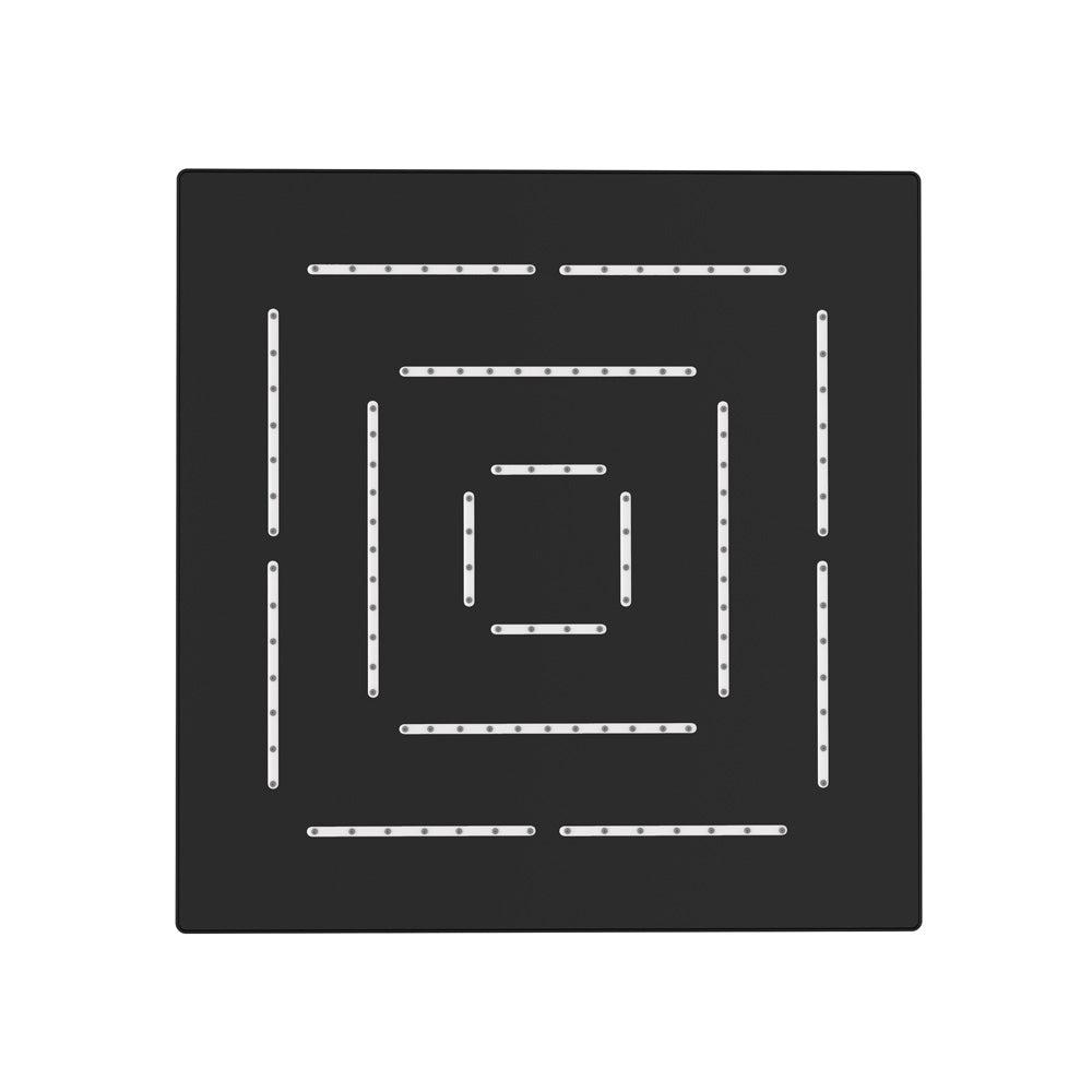 Overhead Shower - Black Matt