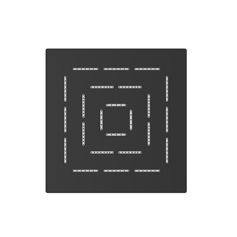 Overhead Shower - Black Matt