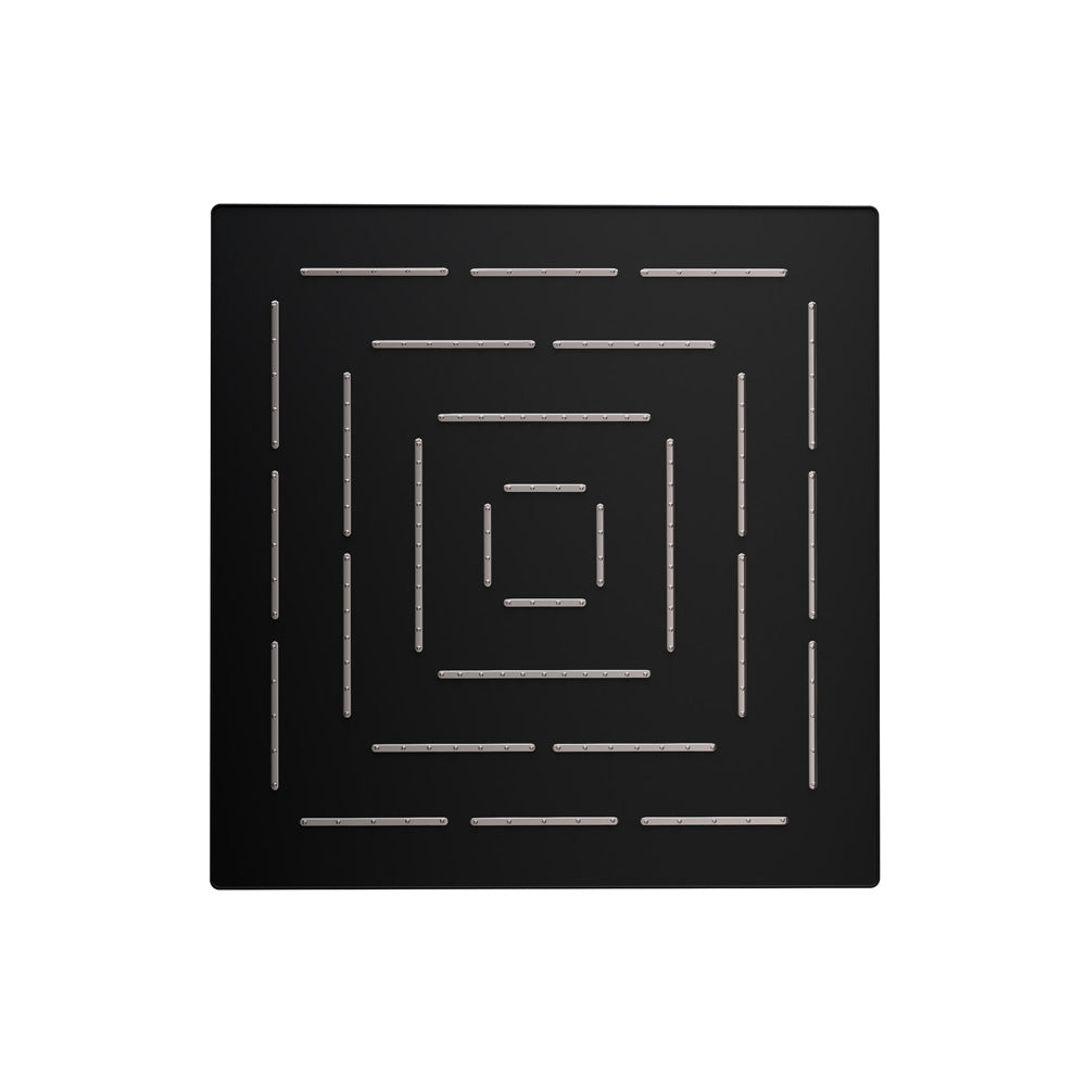 Overhead Shower - Black Matt