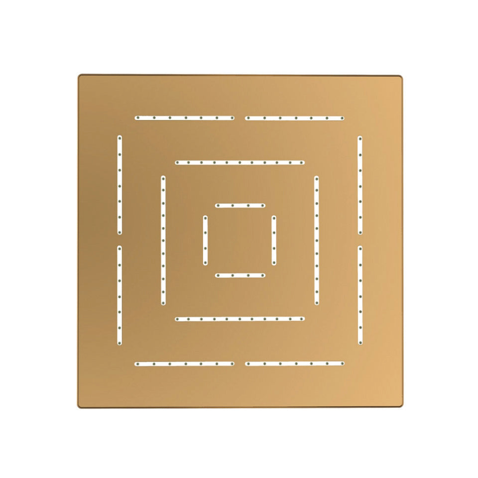 Overhead Shower - Gold Matt PVD