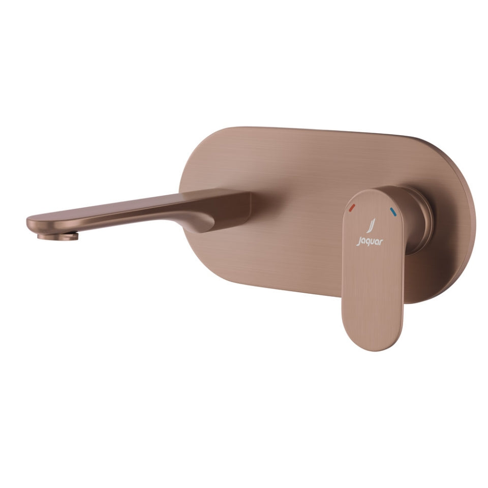 2 Hole Wall Mounted Basin Mixer-Antique Copper-Opal-Prime