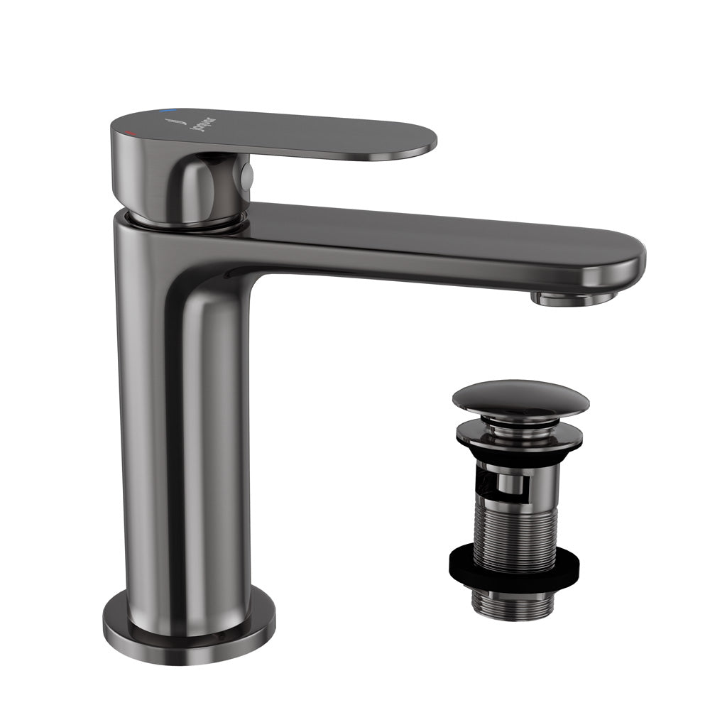 Mono Basin Mixer-Black Chrome-Opal-Prime