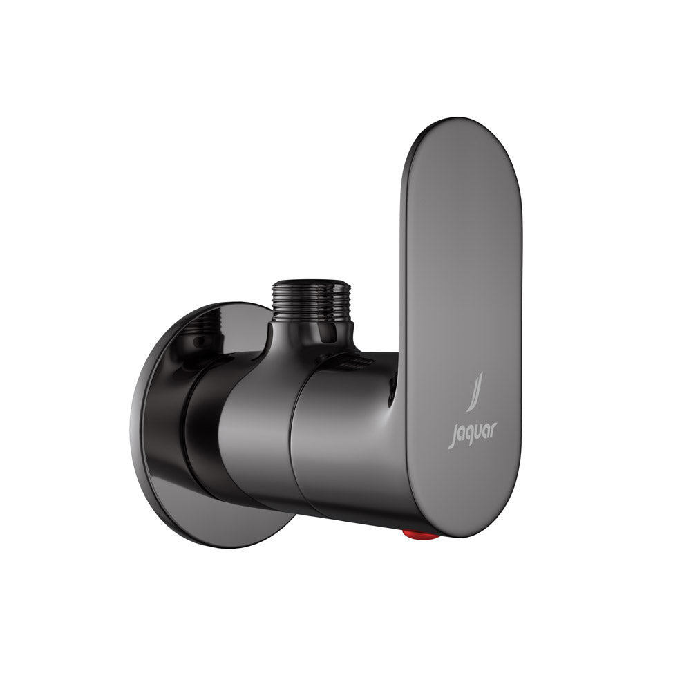 Wall Mounted Stop Valve-Black Chrome-Opal-Prime