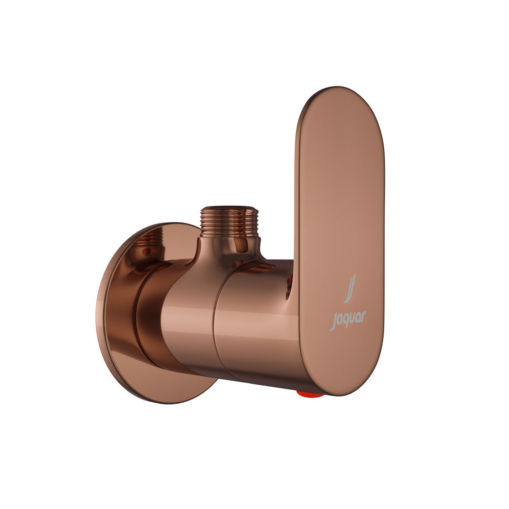 Wall Mounted Stop Valve-Blush Gold PVD-Opal-Prime