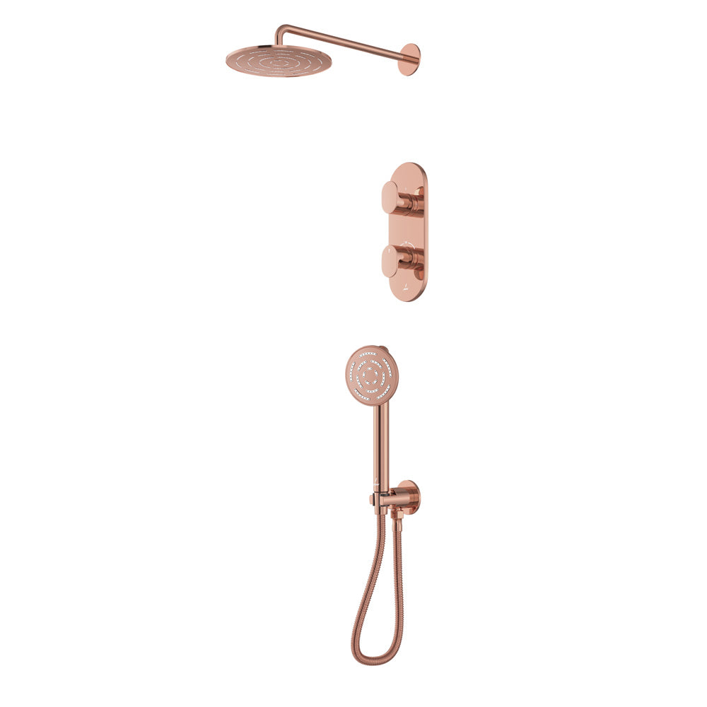 Shower Set - Blush Gold PVD