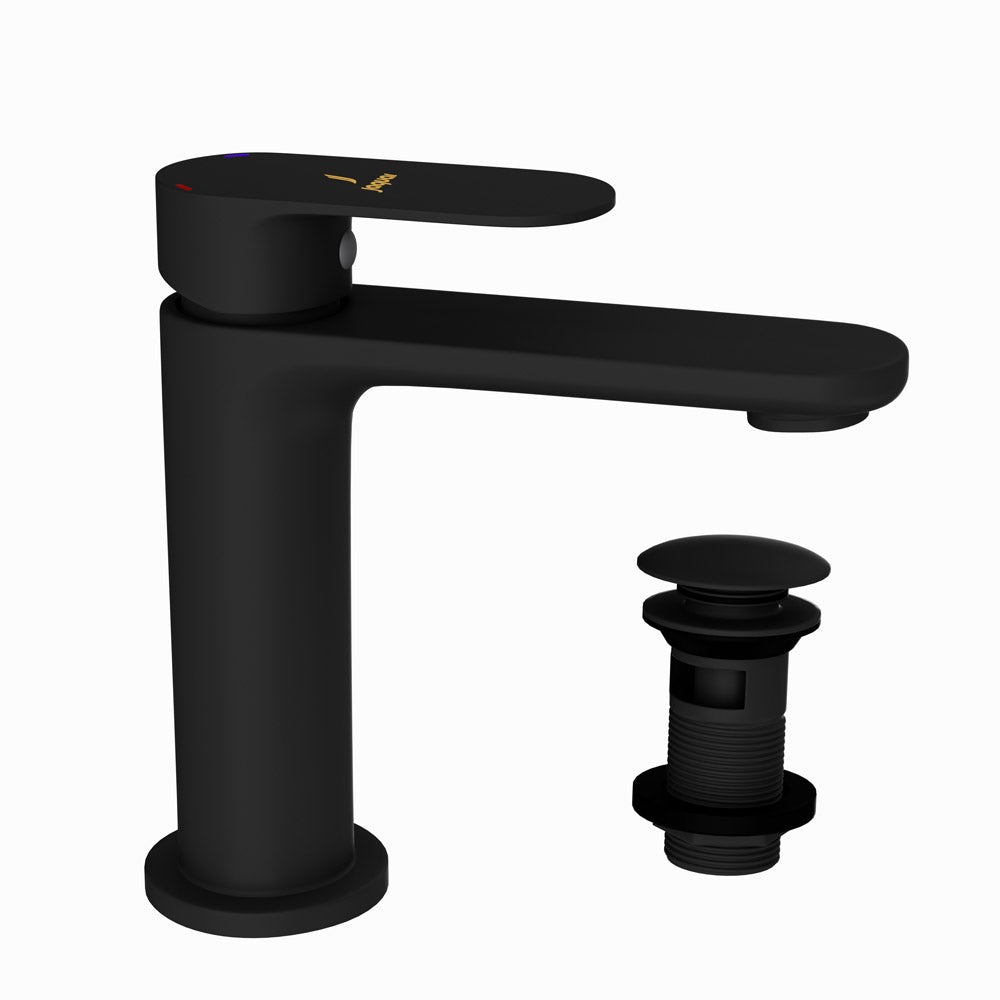 Mono Basin Mixer-Black Matt-Opal-Prime