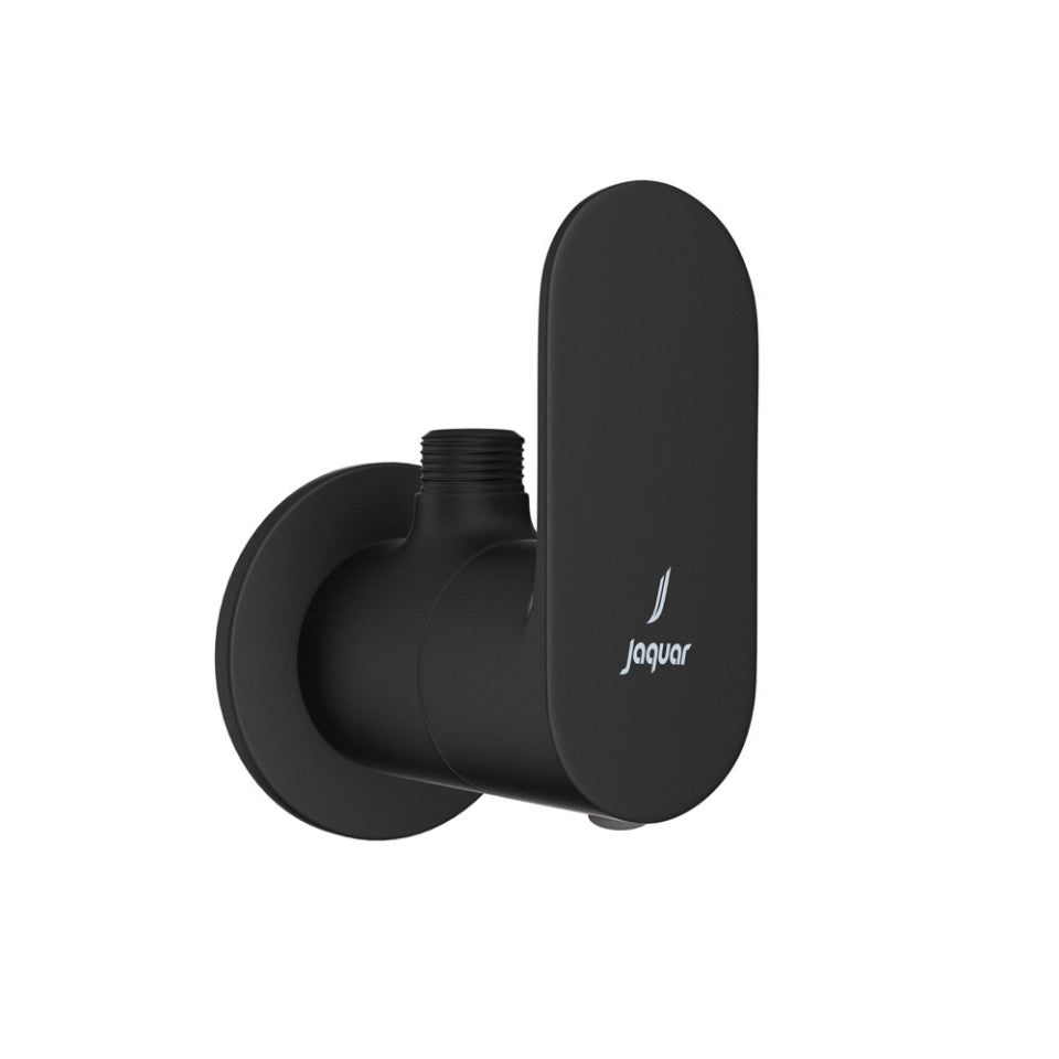 Wall Mounted Stop Valve-Black Matt-Opal-Prime