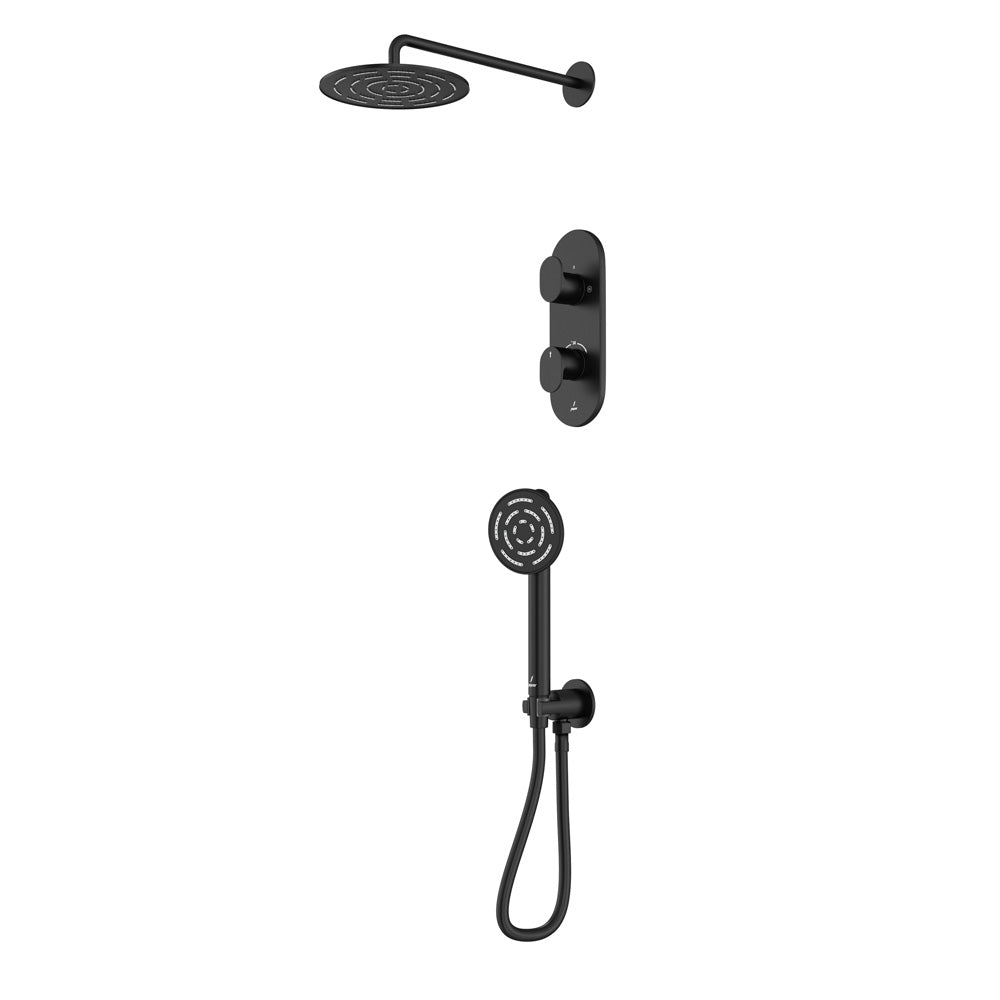 Shower Set - Black Matt