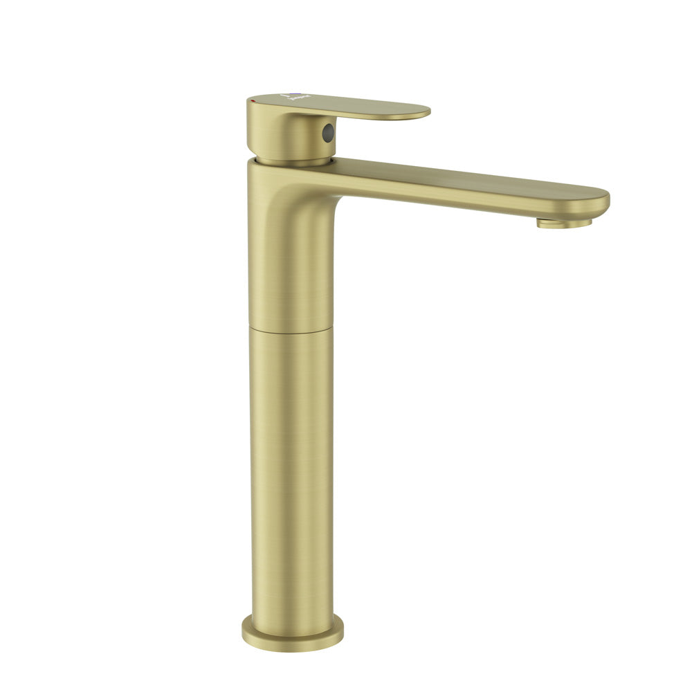 Extended Mono Basin Mixer-Brass Matt-Opal-Prime